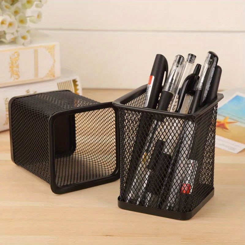 Stationery And Office Supply Stores - Grid pen holder with large capacity