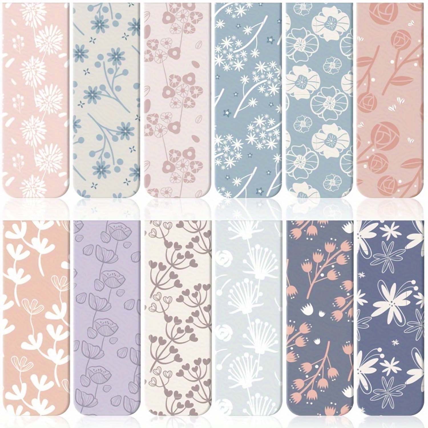 Bookmark Magnetic Clip - 12pcs Flower Magnetic Bookmarks For Flower