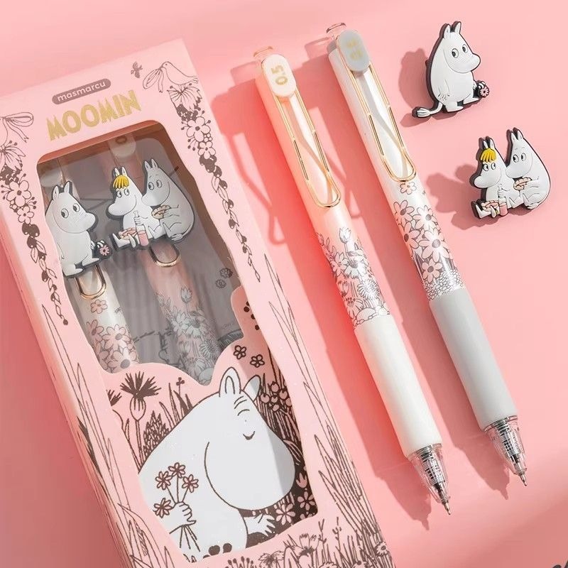 Stationery Office - Moomin Cute Retractable Gel Pens 0.5mm