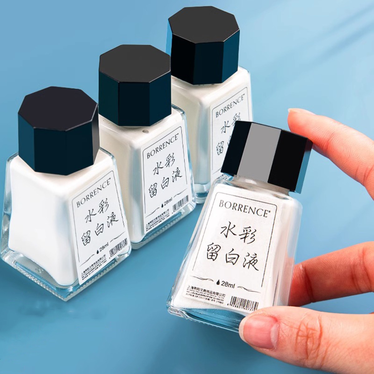 Correction Fluid White - Borrence 28ml Watercolor Masking Fluid,White Easy