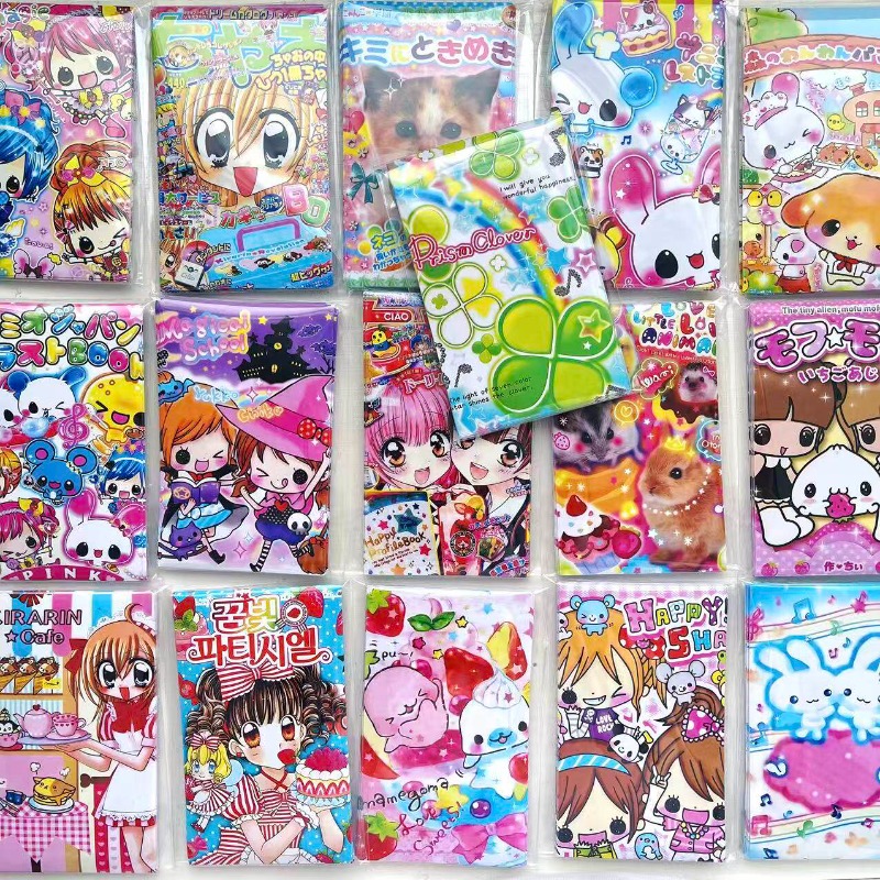 Memo Pad Sticky - 20pcs/Pack Heisei Retro Anime Girl Sticker