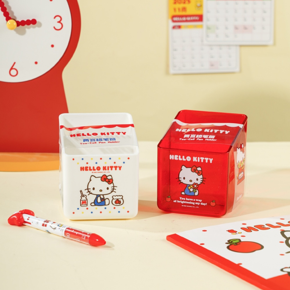 Office Supply Office Stationery Items - Genuine Sanrio Kawaii Pen Holder Hello