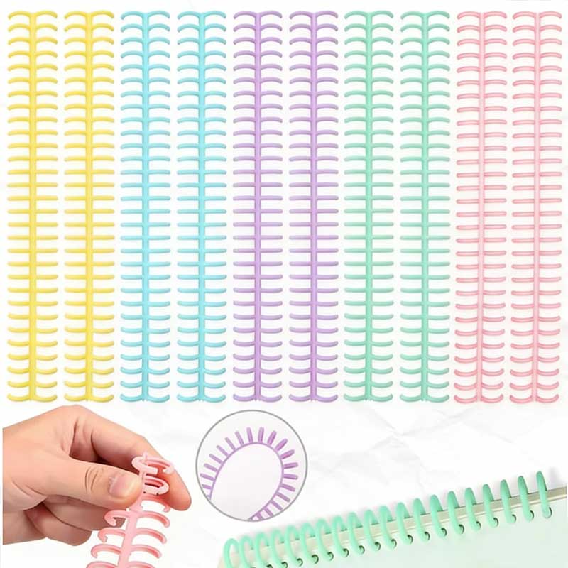 Binding Comb Plastic - A4 Plastic 30-Hole Loose Leaf Binders