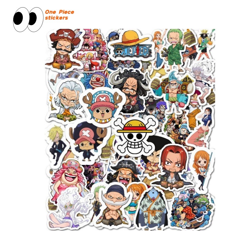 Memo Pad Sticky - Cartoon anime One Piece notebook sticker