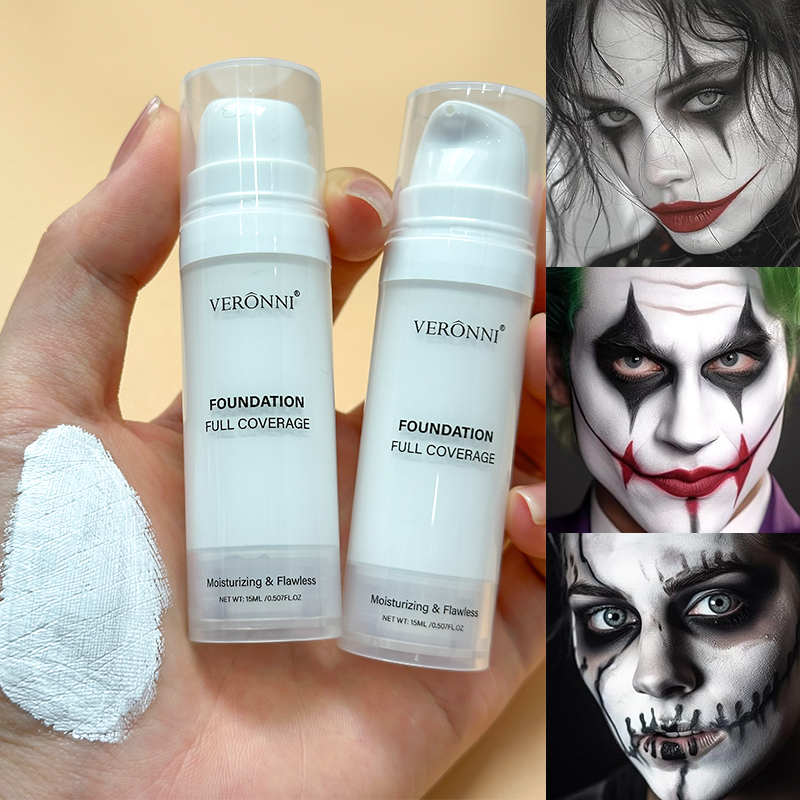 Correction Fluid White - White Liquid Foundation Blending Pure-15ml Silky