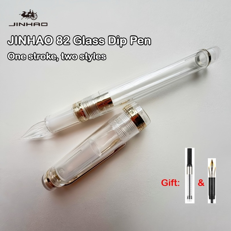Fountain Pen Ink - JINHAO 82 Glass Dip Pens One