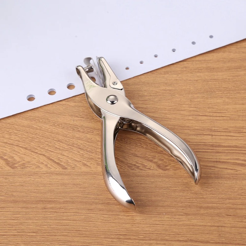 Paper Punch 3 Hole - 3/6mm Hole Puncher Portable Single Hole