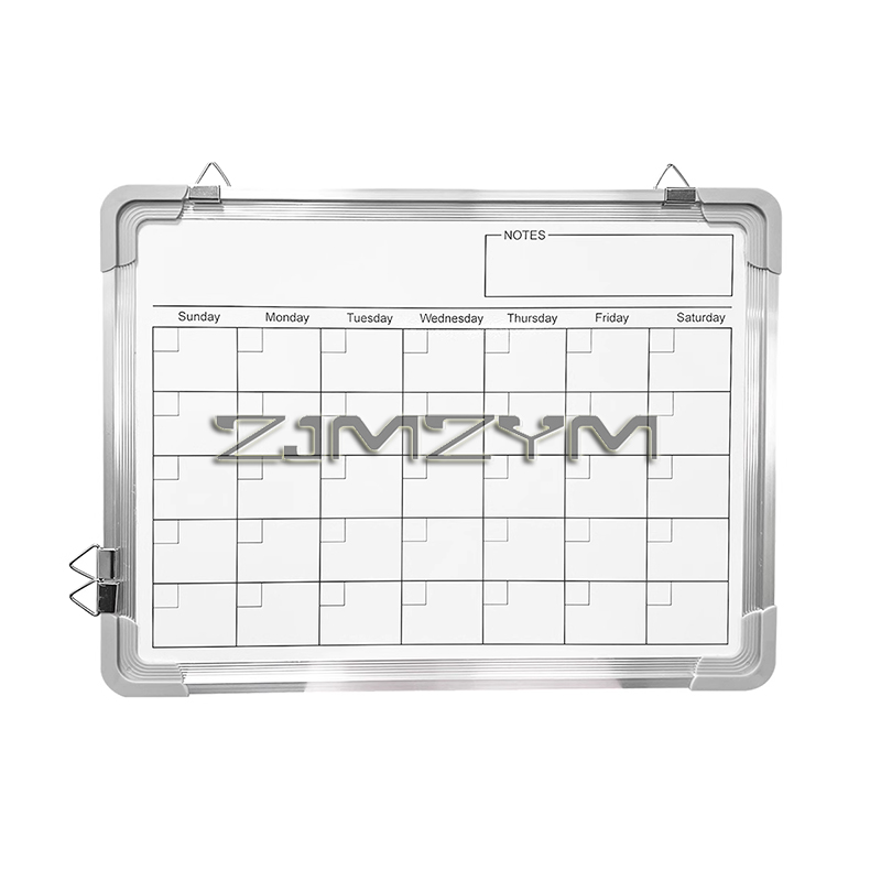 Whiteboard Marker Set - Wall Hanging White Board 40X30CM White