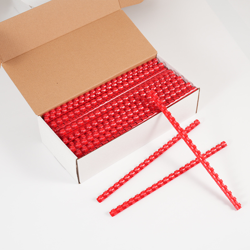 Binding Comb Plastic - ReadStar 50/100PCS Red PVC Binding Aprons