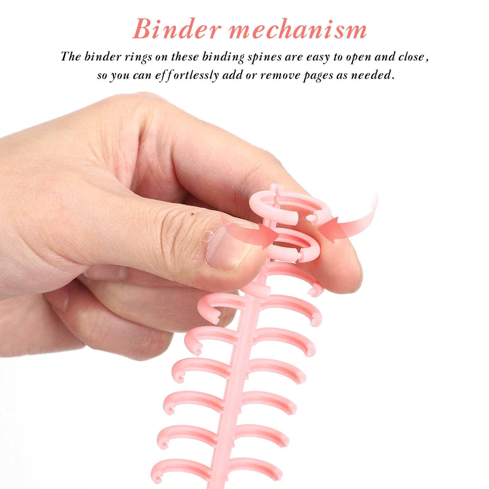 Binding Comb Plastic - 12Pcs Binding Spines Plastic Comb Rings
