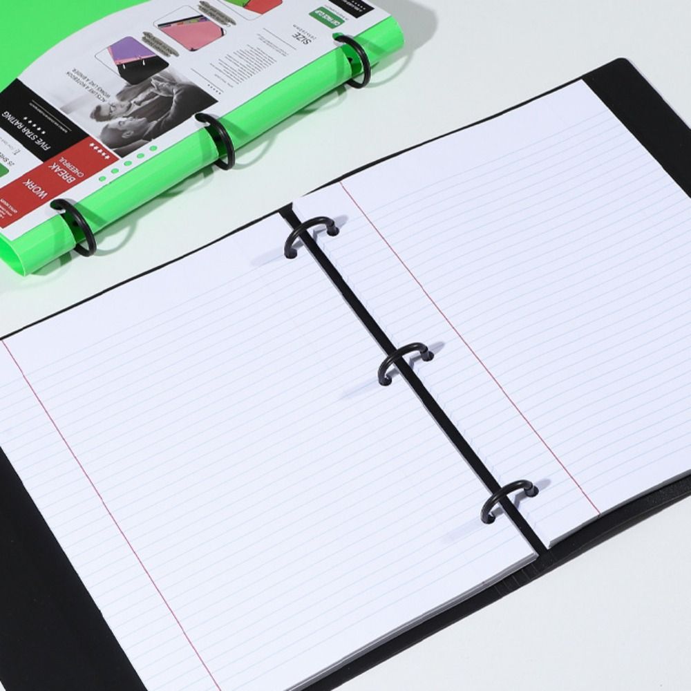 Paper Punch 3 Hole - 3 Ring Loose-leaf File Folder Thickened