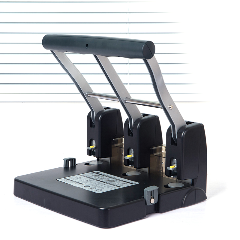 Paper Punch 3 Hole - P-1000-3 Best Large Adjustable Heavy Duty