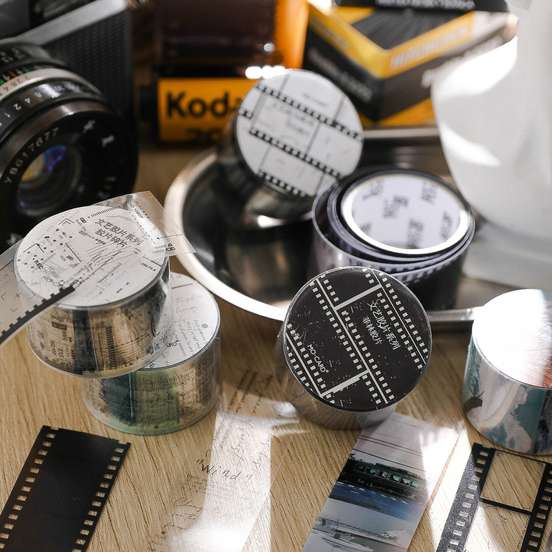 Washi Tape Set - 1 Roll 2.5x200cm Film Themed PET