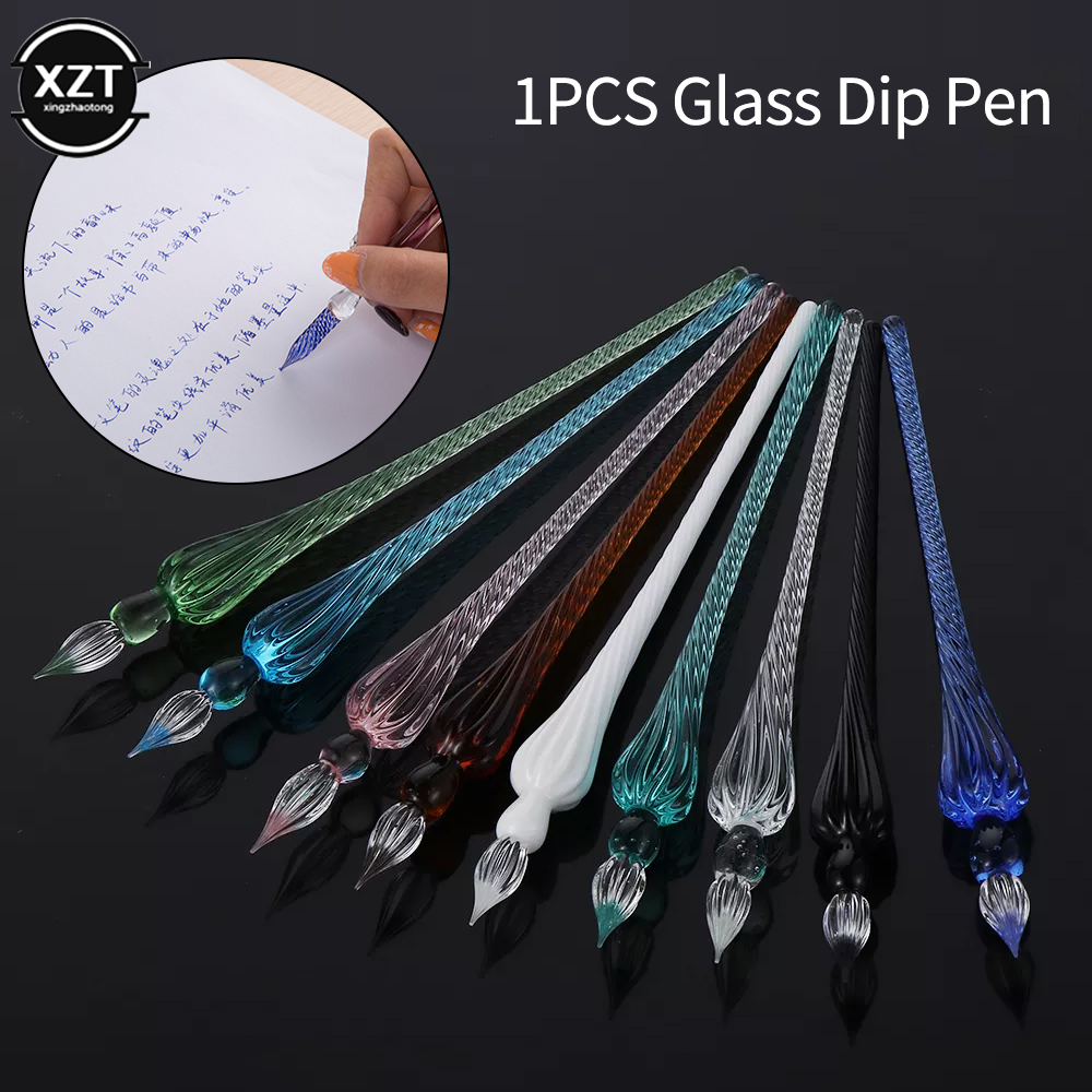 Fountain Pen Ink - 1Pcs new Vintage Glass Dip Dipping
