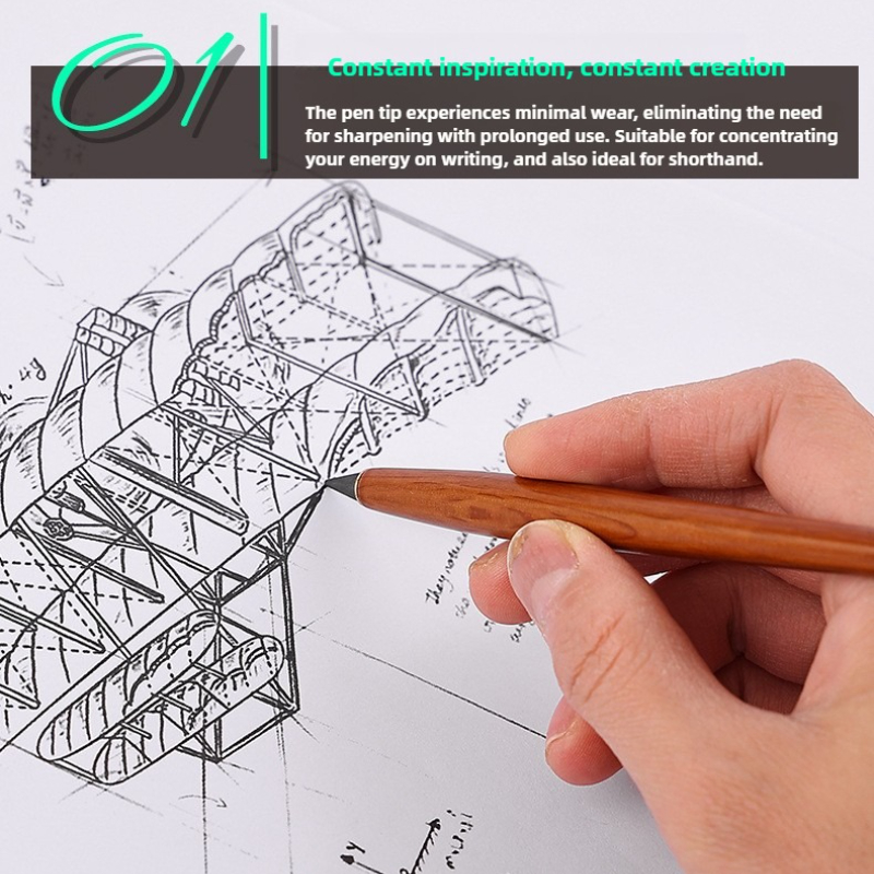 Wooden Eternal Pencil No Sharp - Office Stationery And Supply review and price