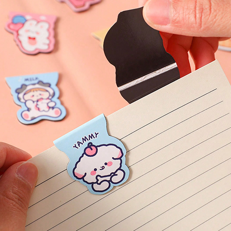 5pcs Cute Cartoon Bear Magneti - Bookmark Magnetic Clip review and price