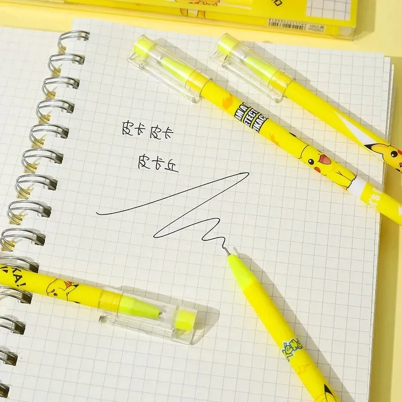 12Pcs Pokemon Pikachu Erasable - Office Supply Office Stationery Items review and price
