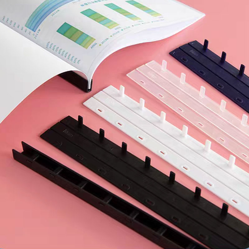 50pcs 10 Holes PVC Binding Str - Binding Comb Plastic review and price