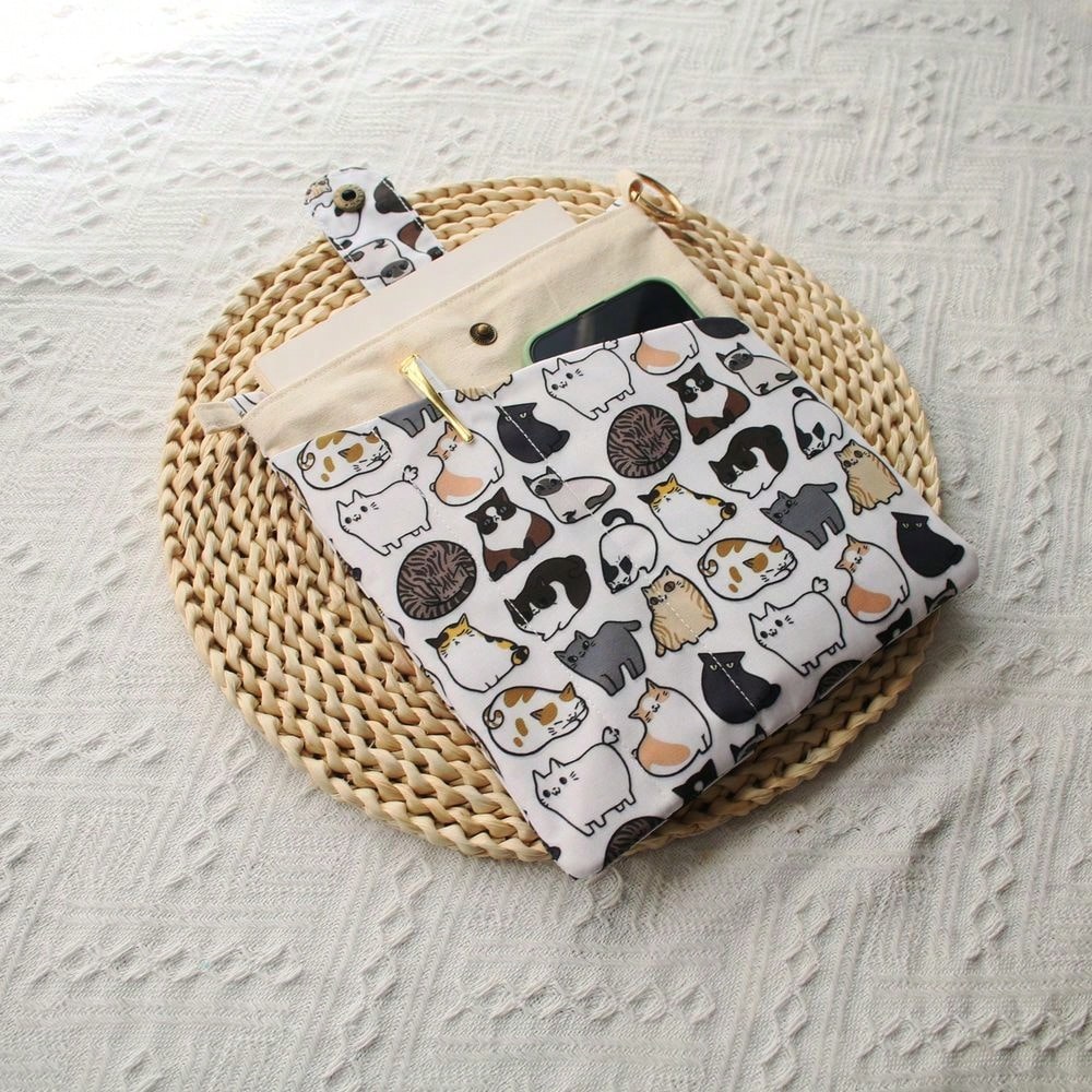 1PC Mellow Cat Canvas Book Bag - Ideal Stationery & Office Supply review and price