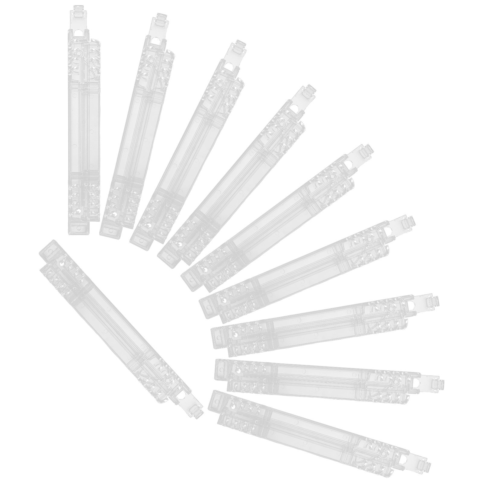 10Pcs Spiral Binder Rings Plas - Binding Comb Plastic review and price