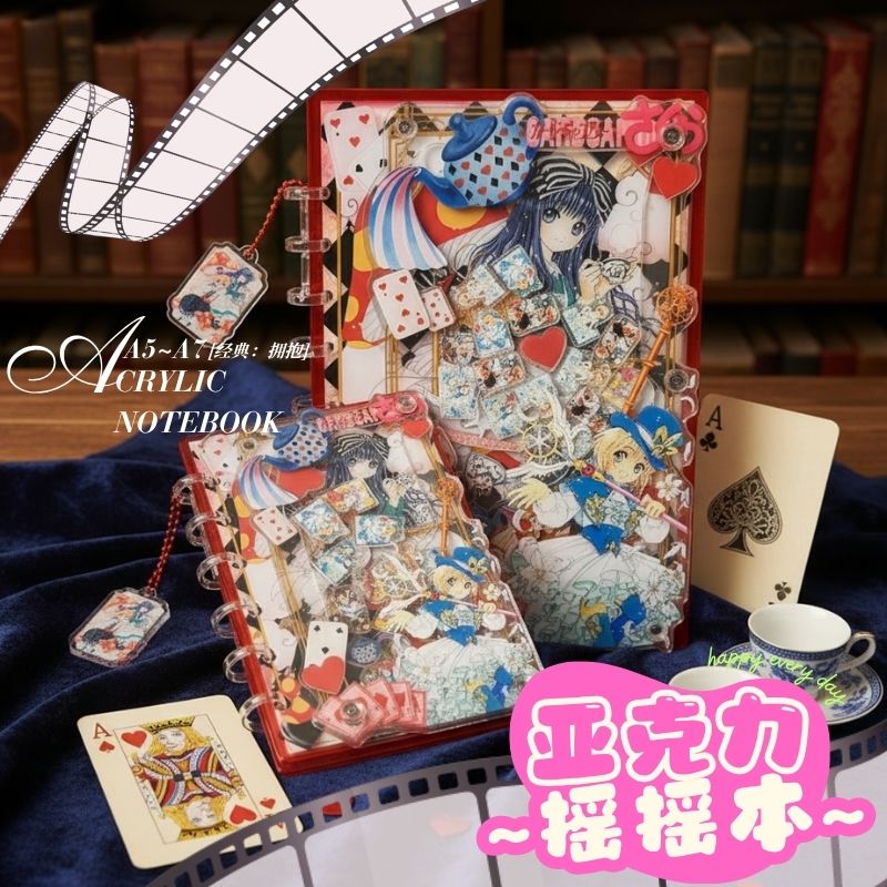 Acrylic Notebook A5A7 Alice in - Stationery Office review and price