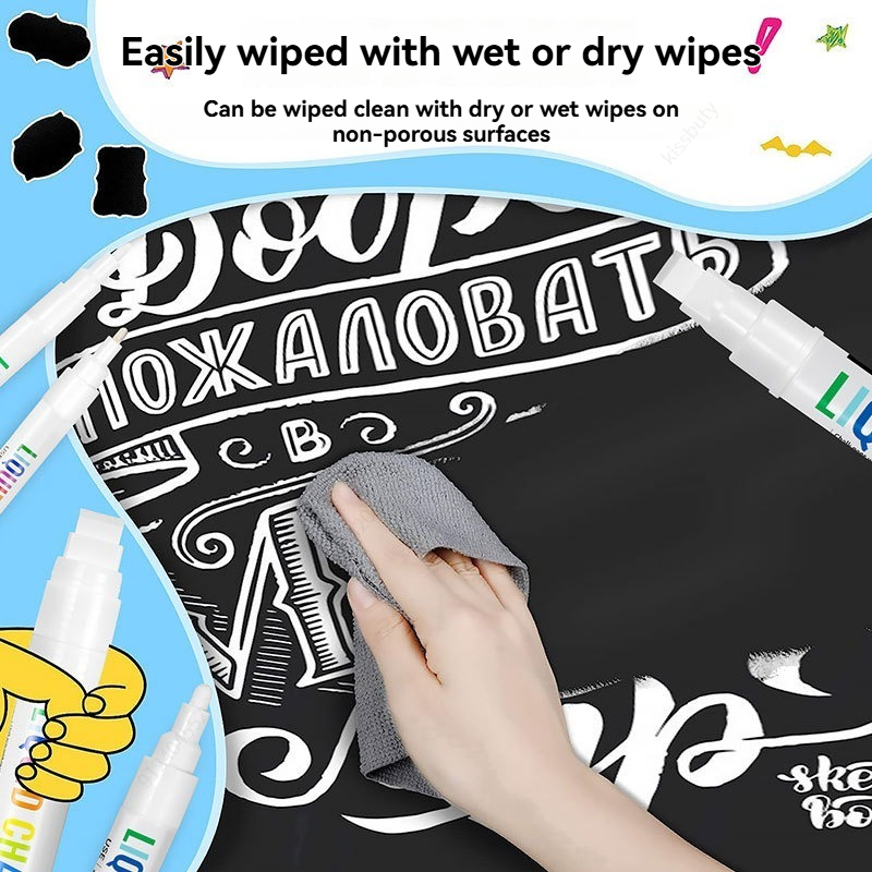 5pcs/set White Chalk Markers L - Correction Fluid White review and price