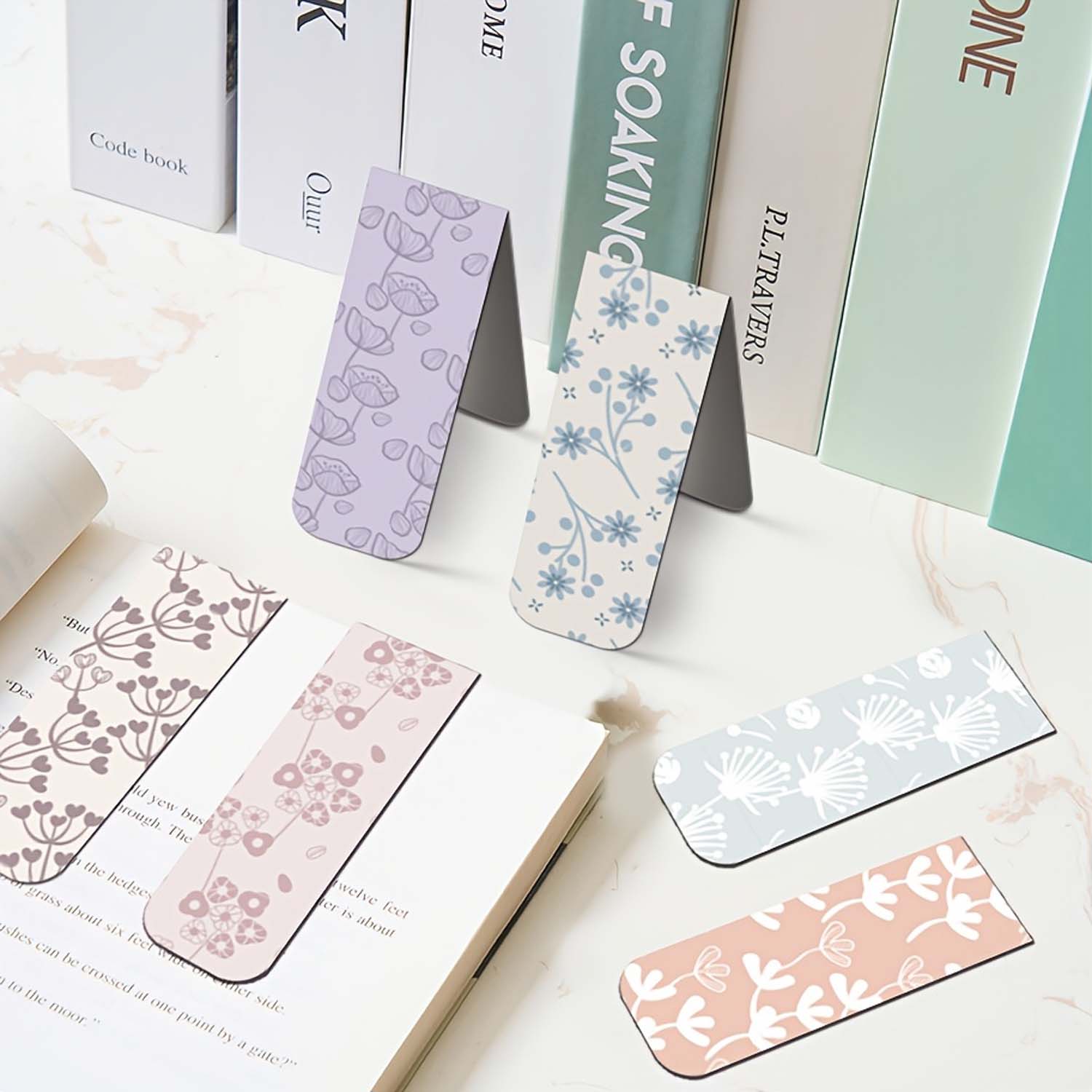 12pcs Flower Magnetic Bookmark - Bookmark Magnetic Clip review and price