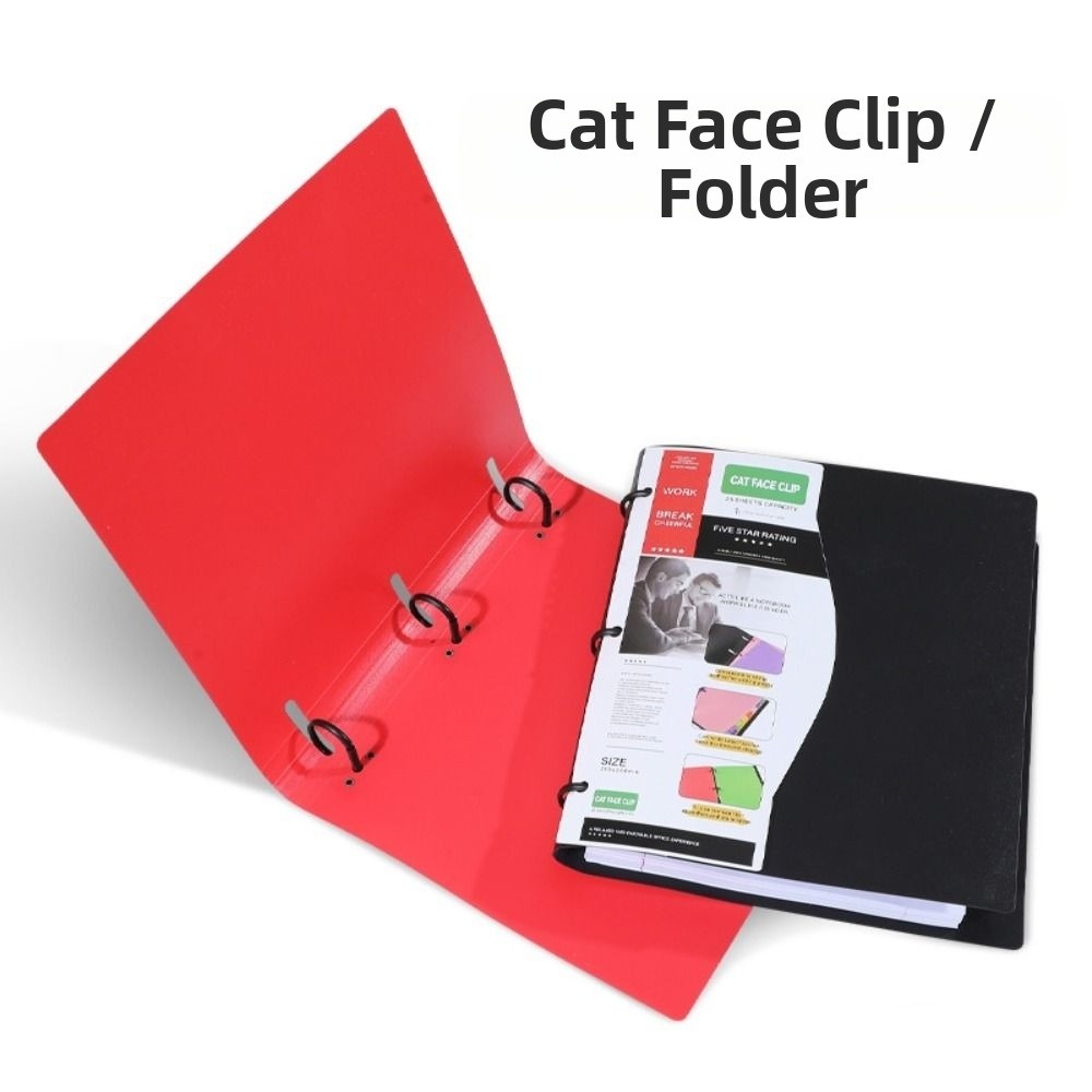 3 Ring Loose-leaf File Folder  - Paper Punch 3 Hole review and price