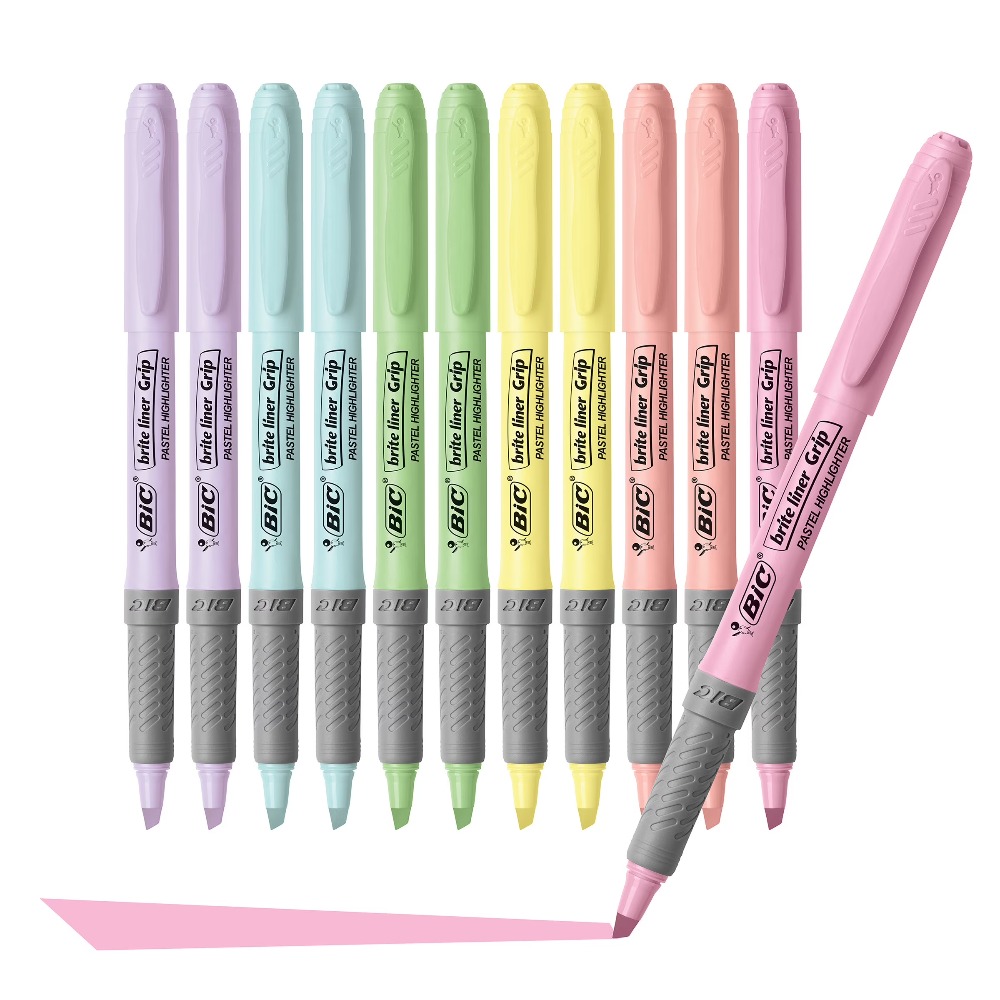 Grip Pastel Highlighters Assor - Office Stationery And Supply review and price
