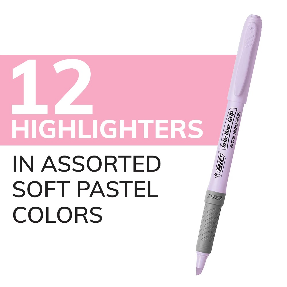 Grip Pastel Highlighters Assor - Office Stationery And Supply review and price