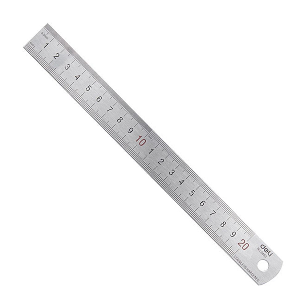 Deli 20cm Stainless Steel Meta - Stationery And Office Supply Stores review and price