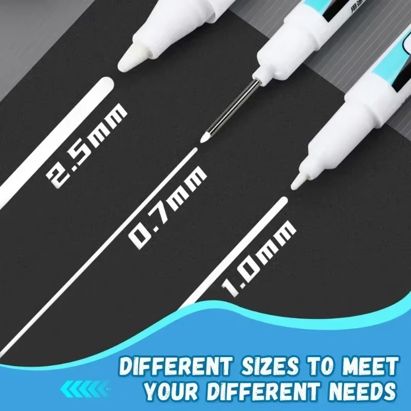 0.7/1.0/2.5MM White Permanent  - Stationery Supply review and price