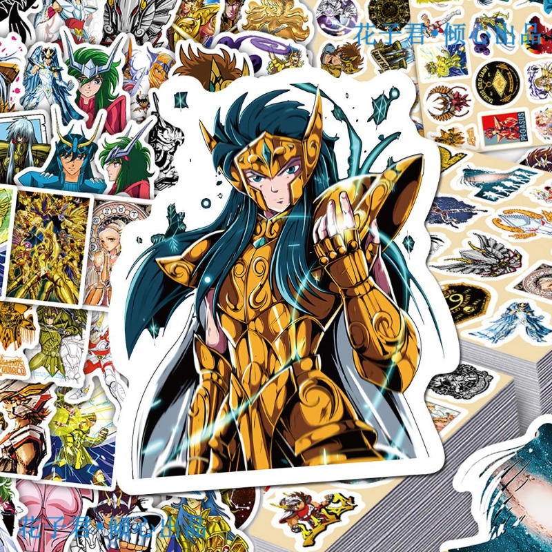 101Pcs Saint Seiya Anime Stick - Stationery Office review and price