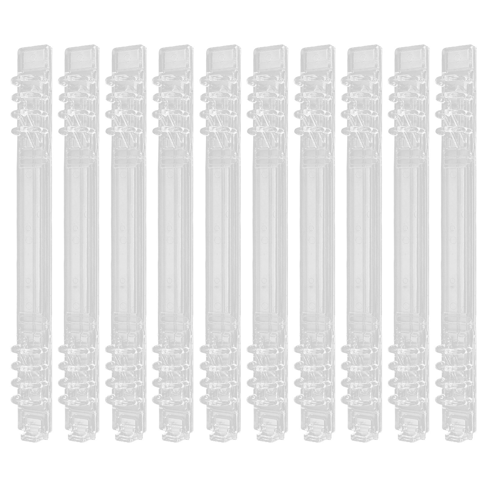 10Pcs Spiral Binder Rings 8 Ho - Binding Comb Plastic review and price