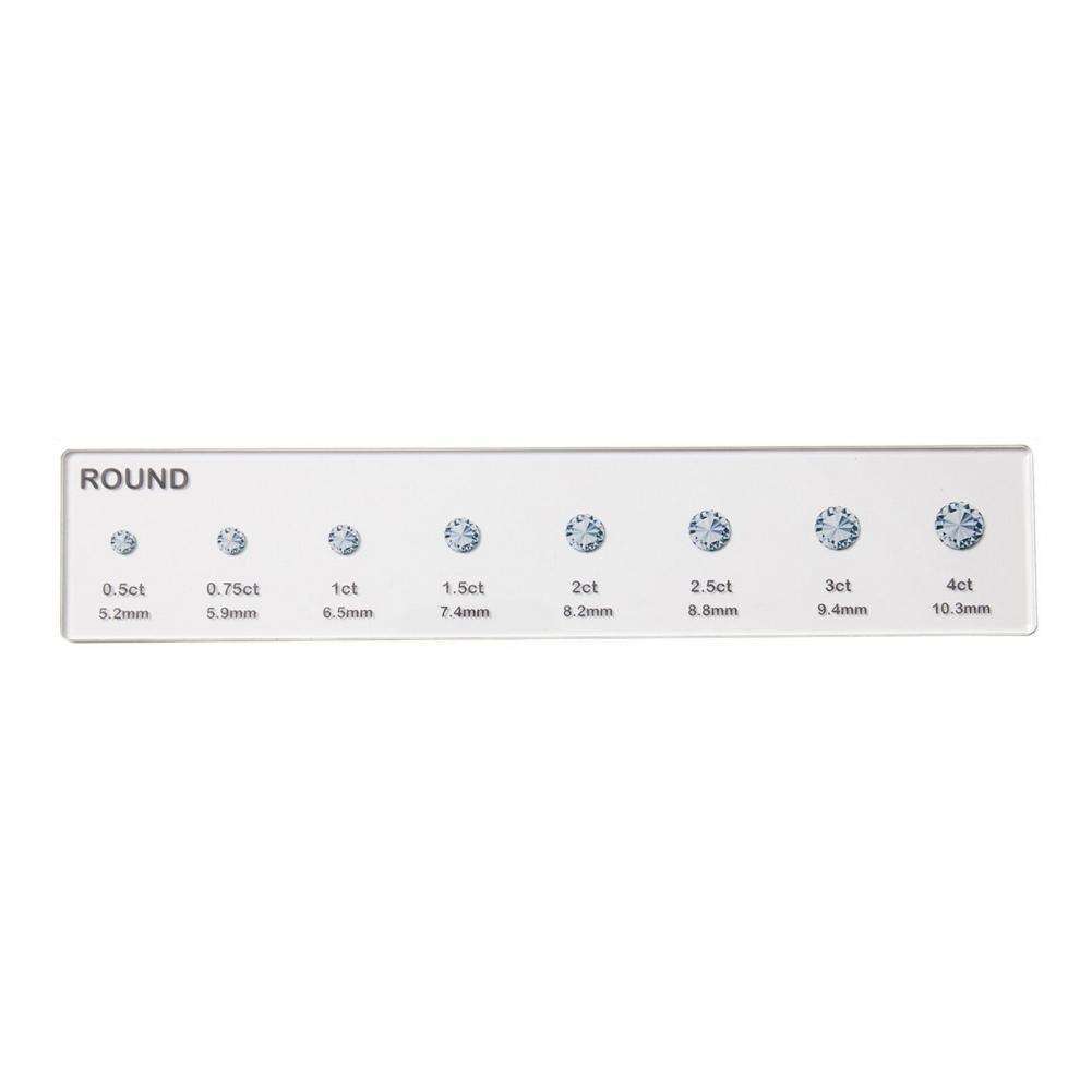 Rhinestone Size Ruler 3pcs Rhi - Ruler Set Transparent review and price