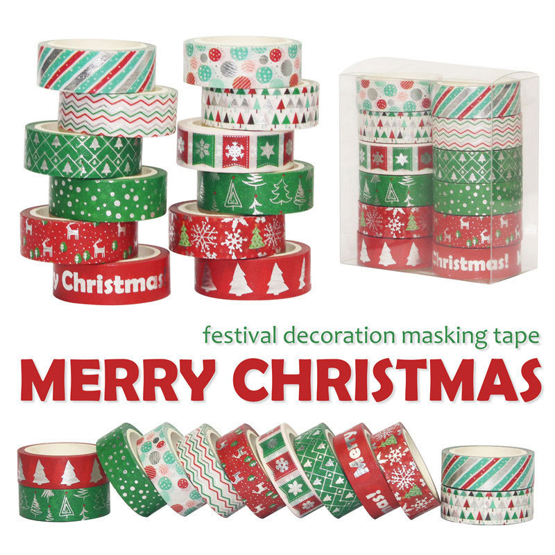 60 Meter Christmas Washi Tapes - Washi Tape Set review and price
