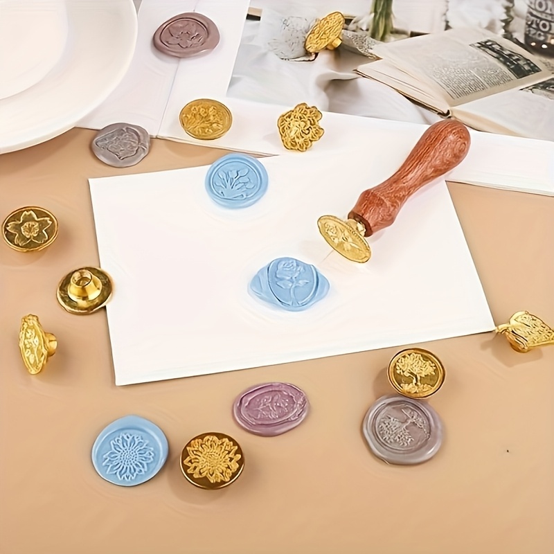 21pc wax stamp set with variou - Wax Seal Stamp Kit review and price