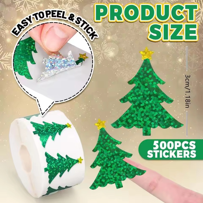Christmas Glittering Tree Stic - Ideal Stationery & Office Supply review and price