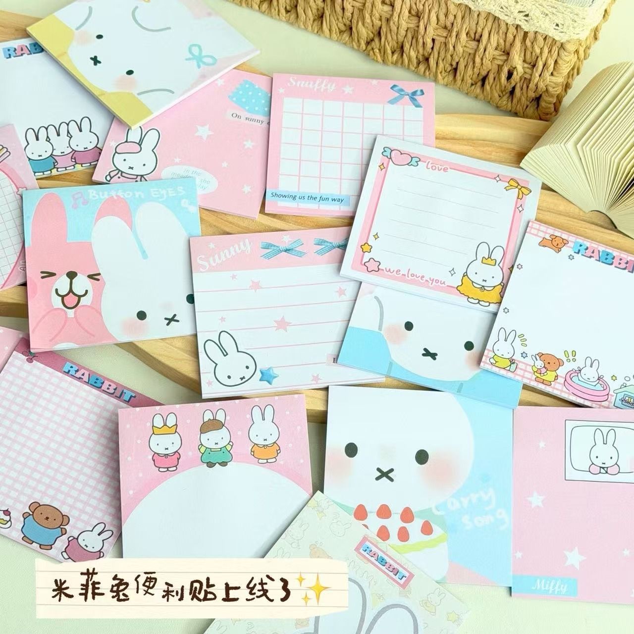 Miffy Cartoon Sticky Notes Sel - Office Supply Office Stationery Items review and price