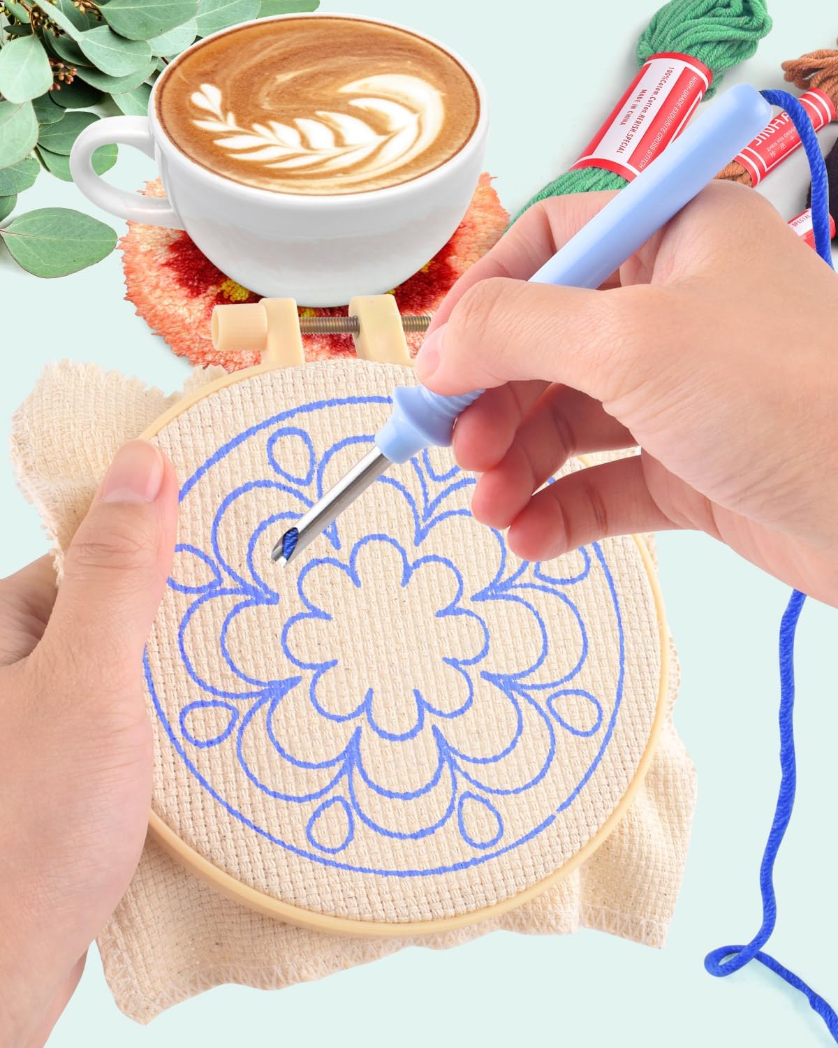 6pcs Punch Needle Embroidery K - Graph Paper Pad review and price