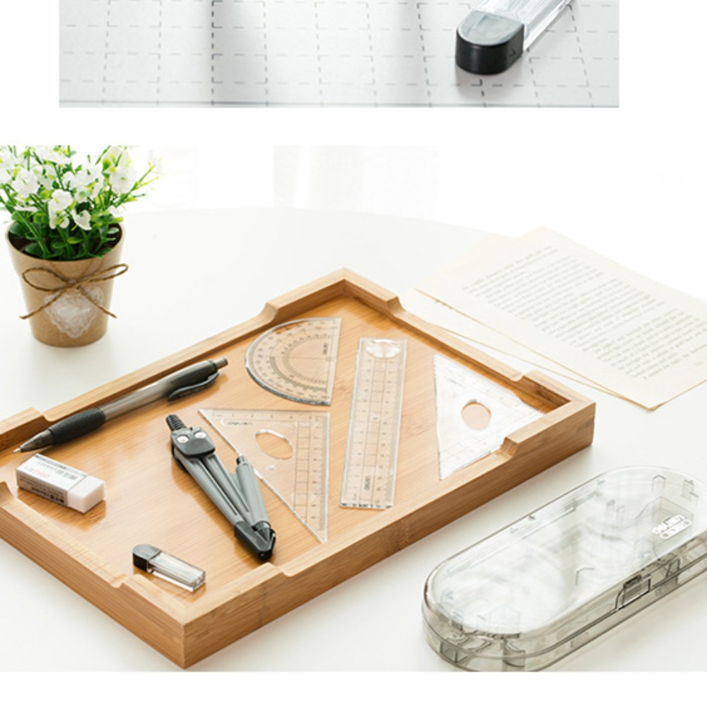 Transparent Ruler Set Eraser S - Ruler Set Transparent review and price