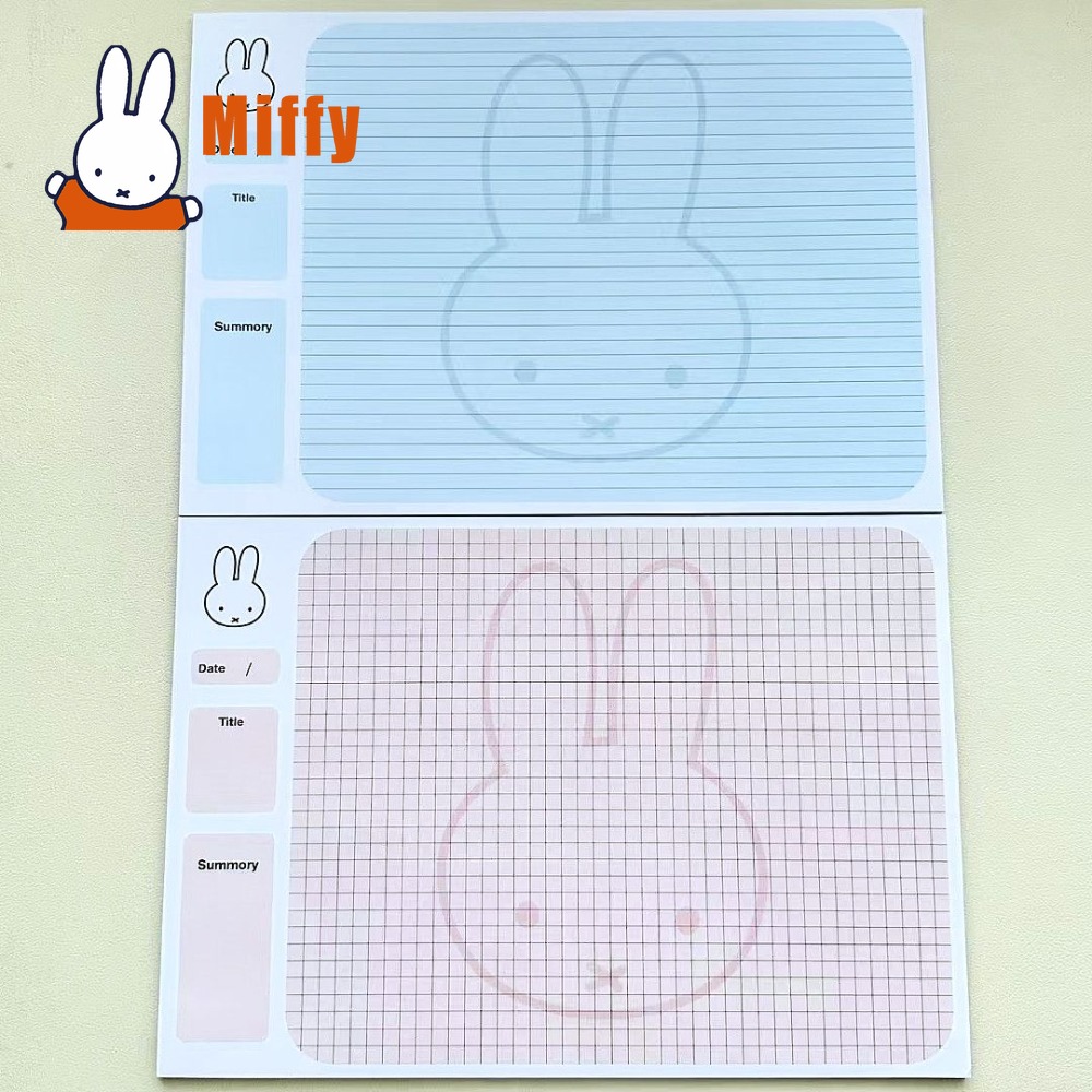 Kawaii Miffy Memo Pad Cute Rab - Office Supply Office Stationery Items review and price