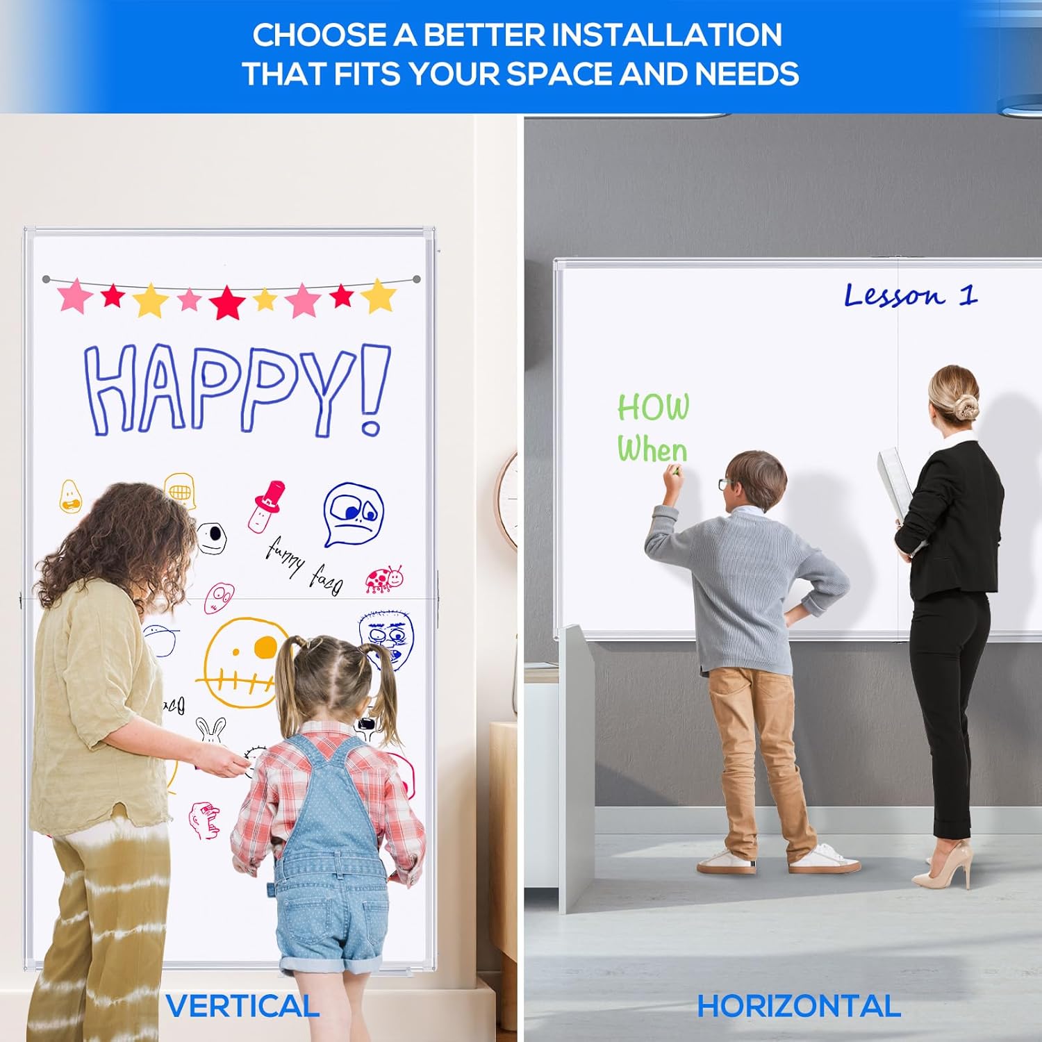 Magnetic White Board Dry Erase - Whiteboard Marker Set review and price