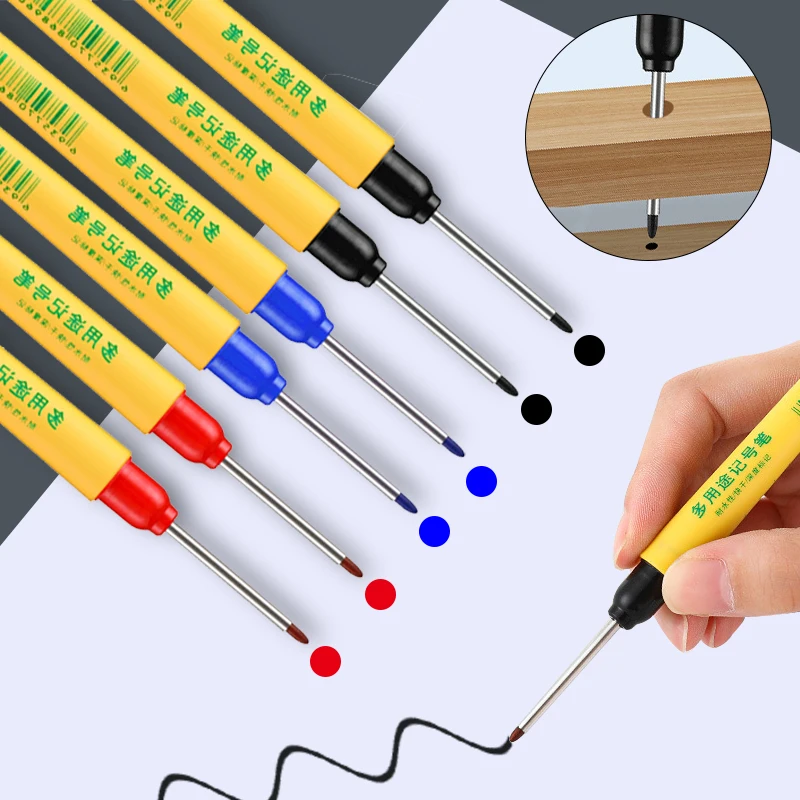 6pcs/set 33mm Red/Blue/Black L - Whiteboard Marker Set review and price