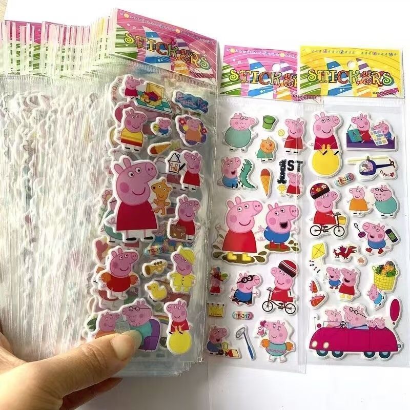 Peppa Pig cartoon sticker note - Memo Pad Sticky review and price