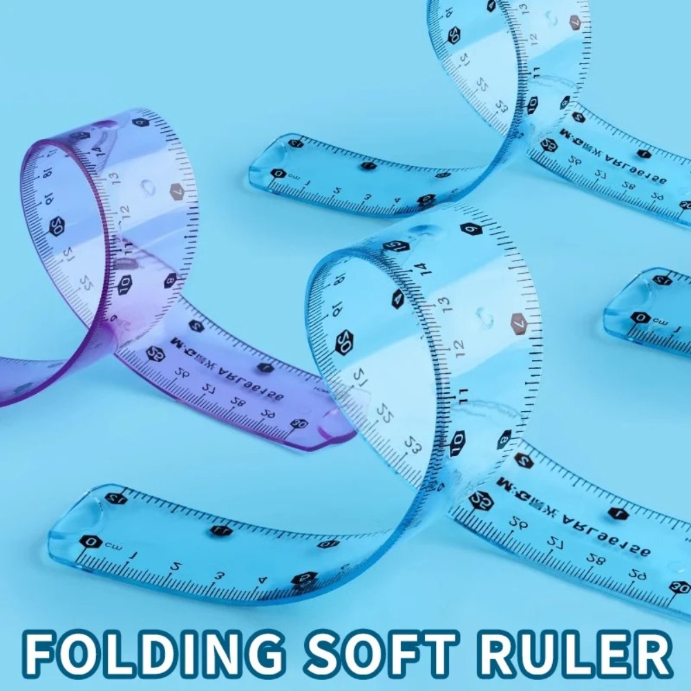 1/3pcs Transparent Soft Ruler, - Ruler Set Transparent review and price