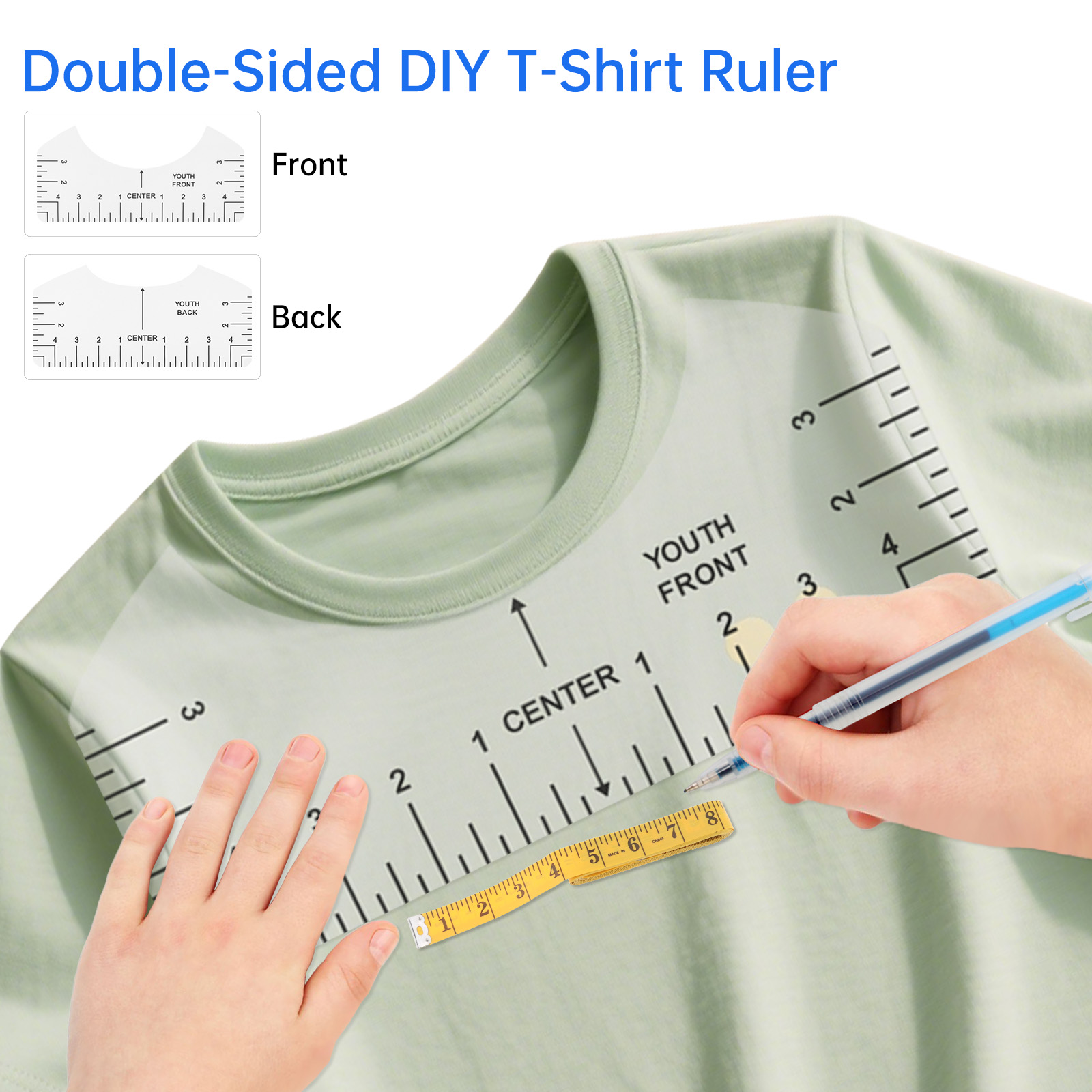 Transparent T-shirt Ruler Guid - Ruler Set Transparent review and price