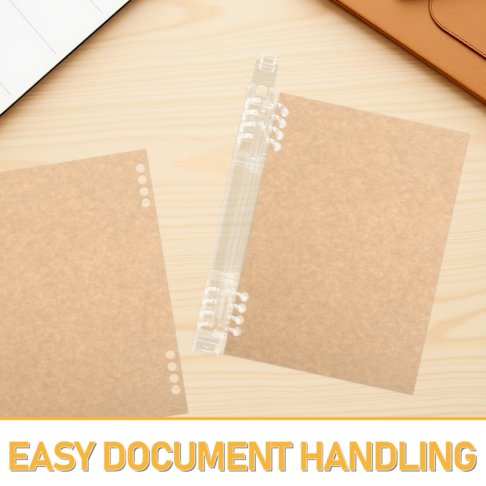 10Pcs Loose Leaf Binder Rings  - Binding Comb Plastic review and price