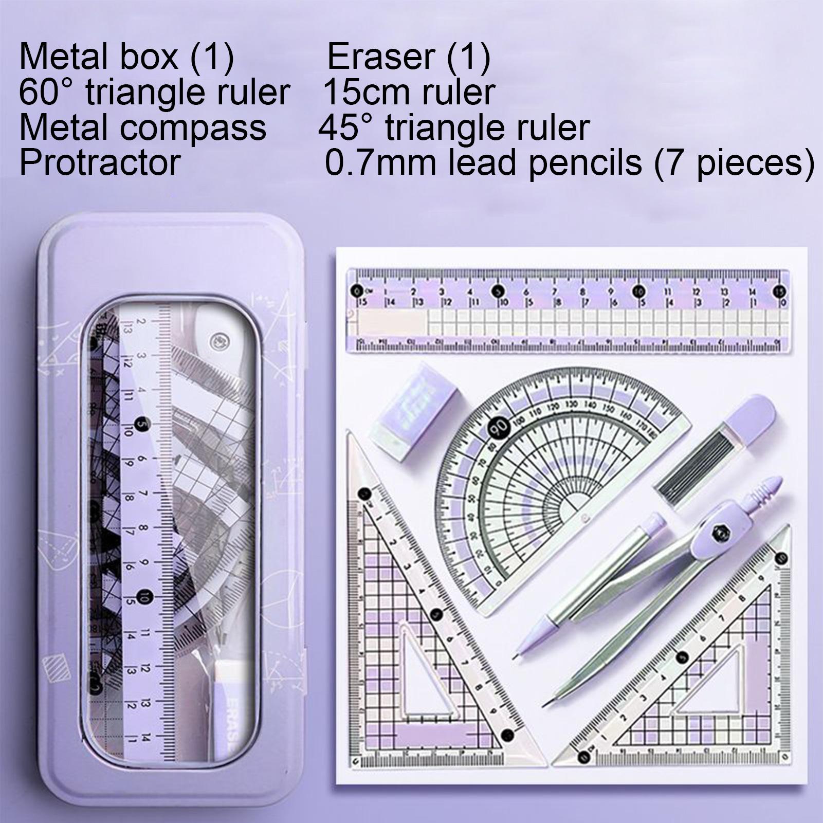 Geometry Set For Students Geom - Compass Geometry Set review and price