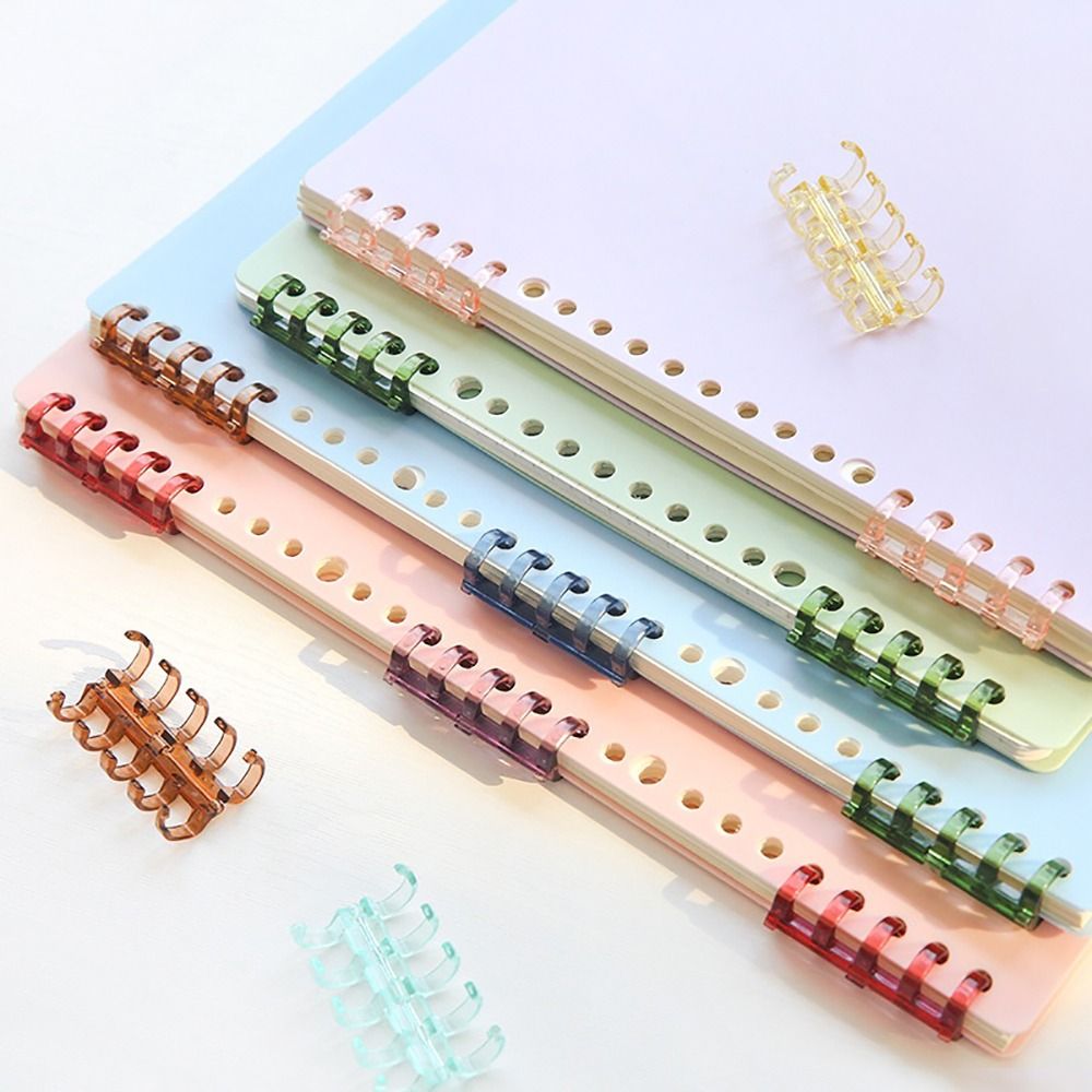 10Pcs Binding Spines Snap Spli - Binding Comb Plastic review and price